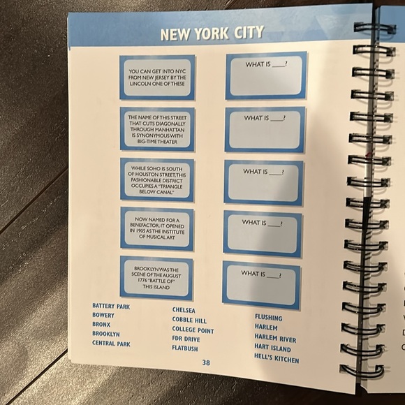 Jeopardy Activity Book - Slightly used - Picture 4 of 5